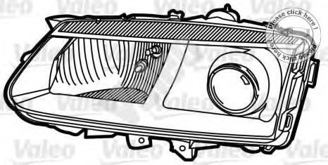 VALEO Headlight Article number: 087189 cheaply