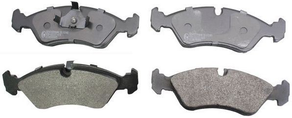 DENCKERMANN Brake pad set Article number: B110140 cheaply