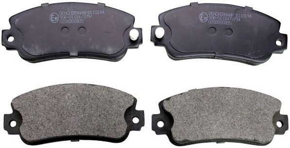 DENCKERMANN Brake pad set Article number: B110194 cheaply