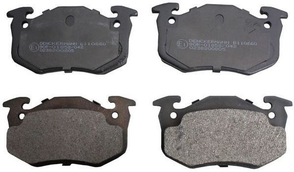 DENCKERMANN Brake pad set Article number: B110660 cheaply