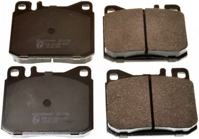DENCKERMANN Brake pad set Article number: B111086 cheaply