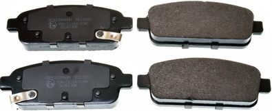 DENCKERMANN Brake pad set Article number: B111153 cheaply