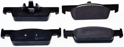 DENCKERMANN Brake pad set Article number: B111215 cheaply