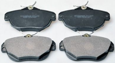 DENCKERMANN Brake pad set Article number: B111239 cheaply