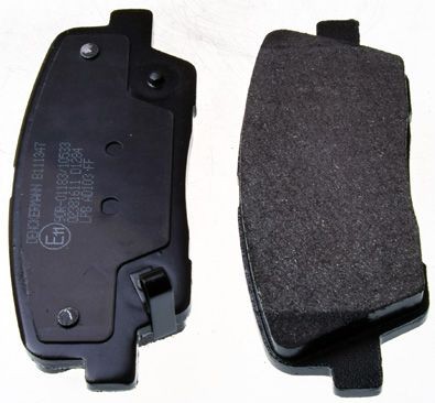 DENCKERMANN Brake pad set Article number: B111347 cheaply