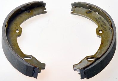 DENCKERMANN Handbrake shoes Article number: B120203 cheaply