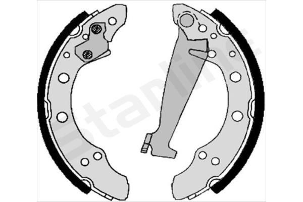 STARLINE Brake Shoe Set Article number: BC 06830 cheaply
