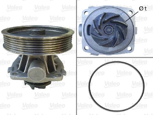 VALEO Water pump Article number: 506669 cheaply