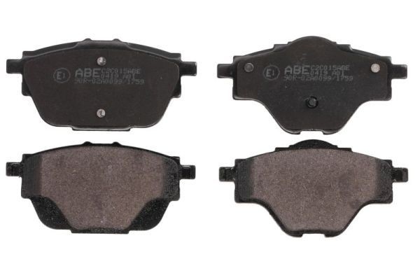 ABE Brake pad set Article number: C2C015ABE cheaply