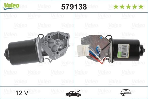 VALEO Wiper motor Article number: 579138 cheaply