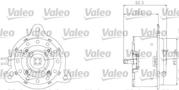 VALEO Elektrimootor, radiaatoriventilaator Artikli number: 698301 soodsalt