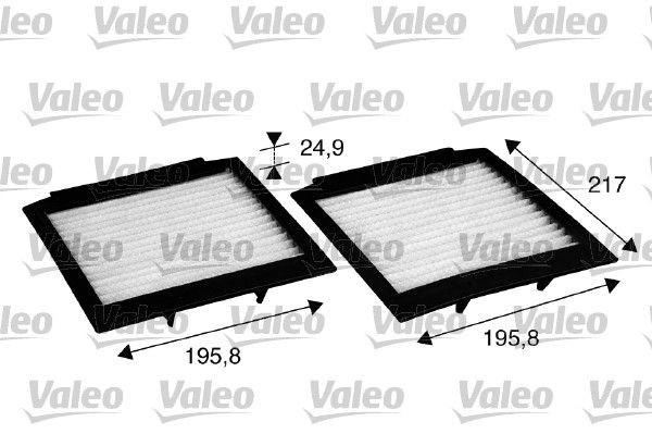 VALEO Pollen filter Article number: 715598 cheaply