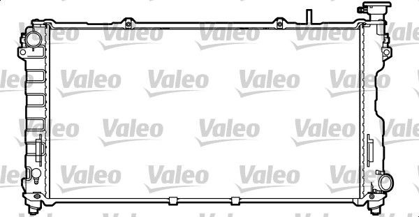 VALEO Engine radiator Article number: 732756 cheaply