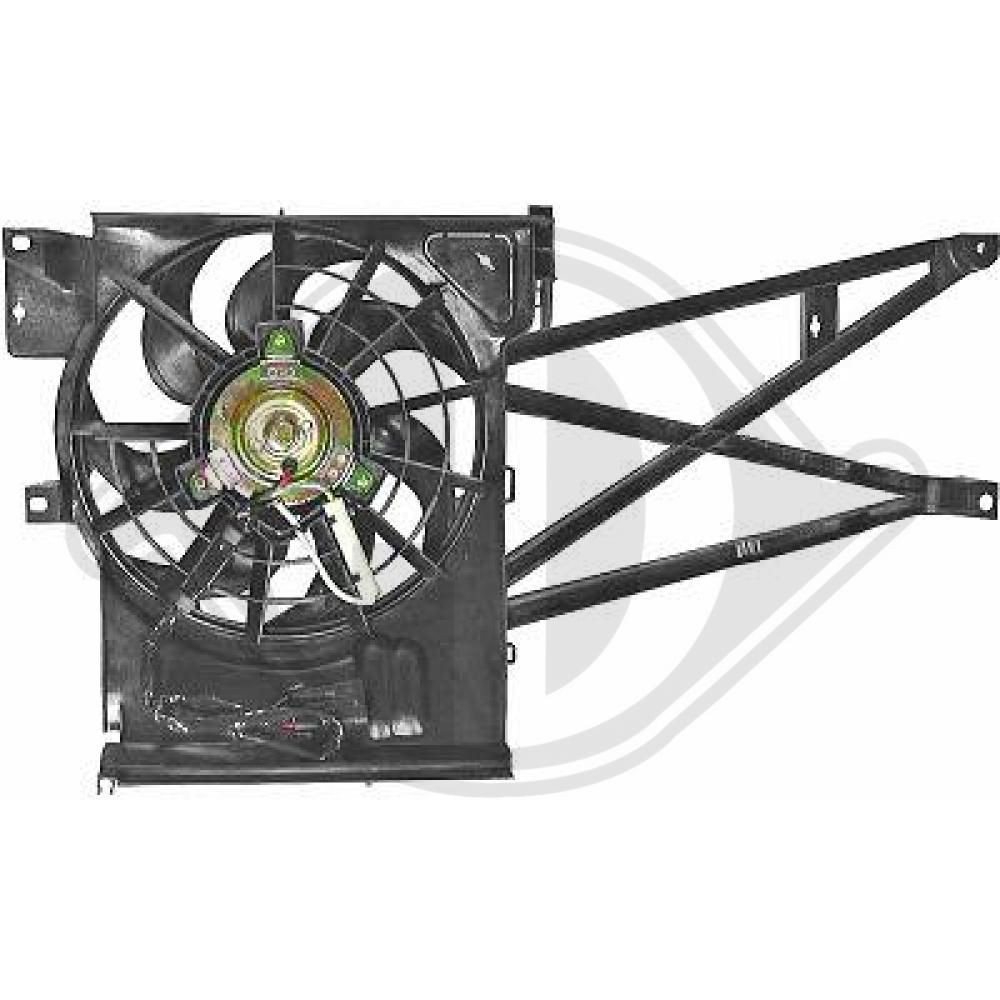 DIEDERICHS Air conditioning condenser Article number: DCC1645 cheaply