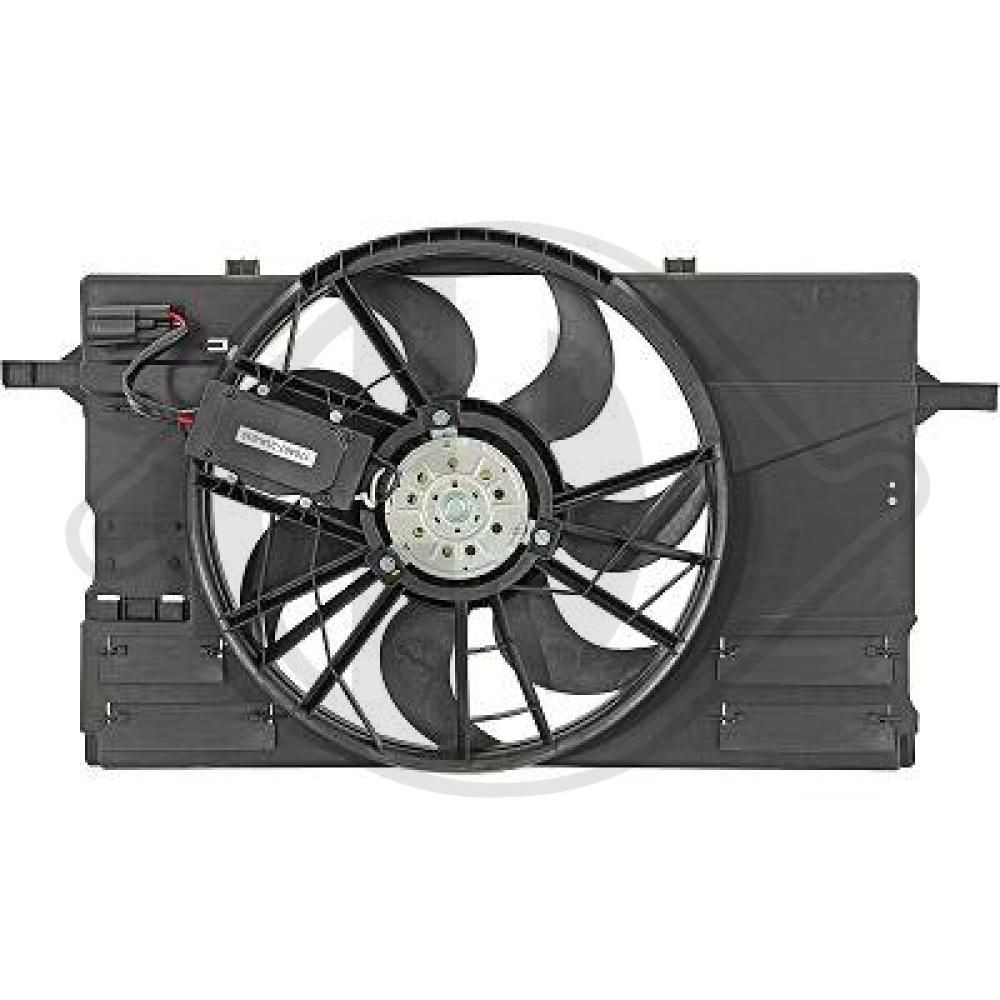 DIEDERICHS Fan, radiator Article number: DCL1233 cheaply