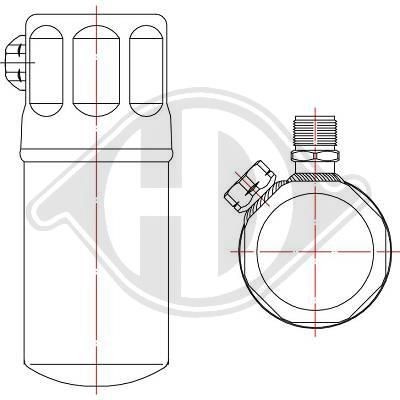 DIEDERICHS Dryer, air conditioning Article number: DCT1019 cheaply