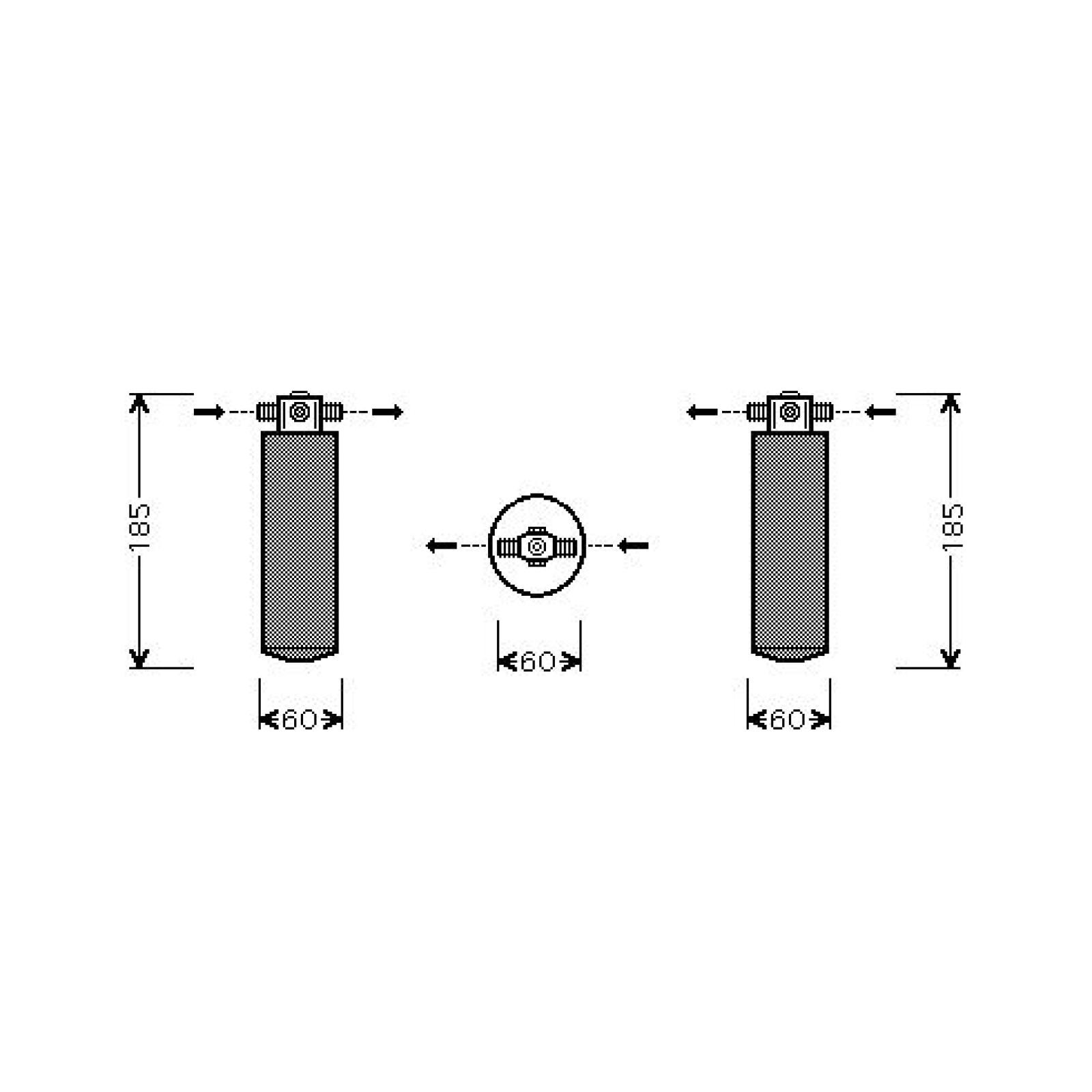 DIEDERICHS Dryer, air conditioning Article number: DCT1177 cheaply
