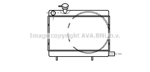 PRASCO Radiaator, mootorijahutus Artikli number: DF2000 soodsalt