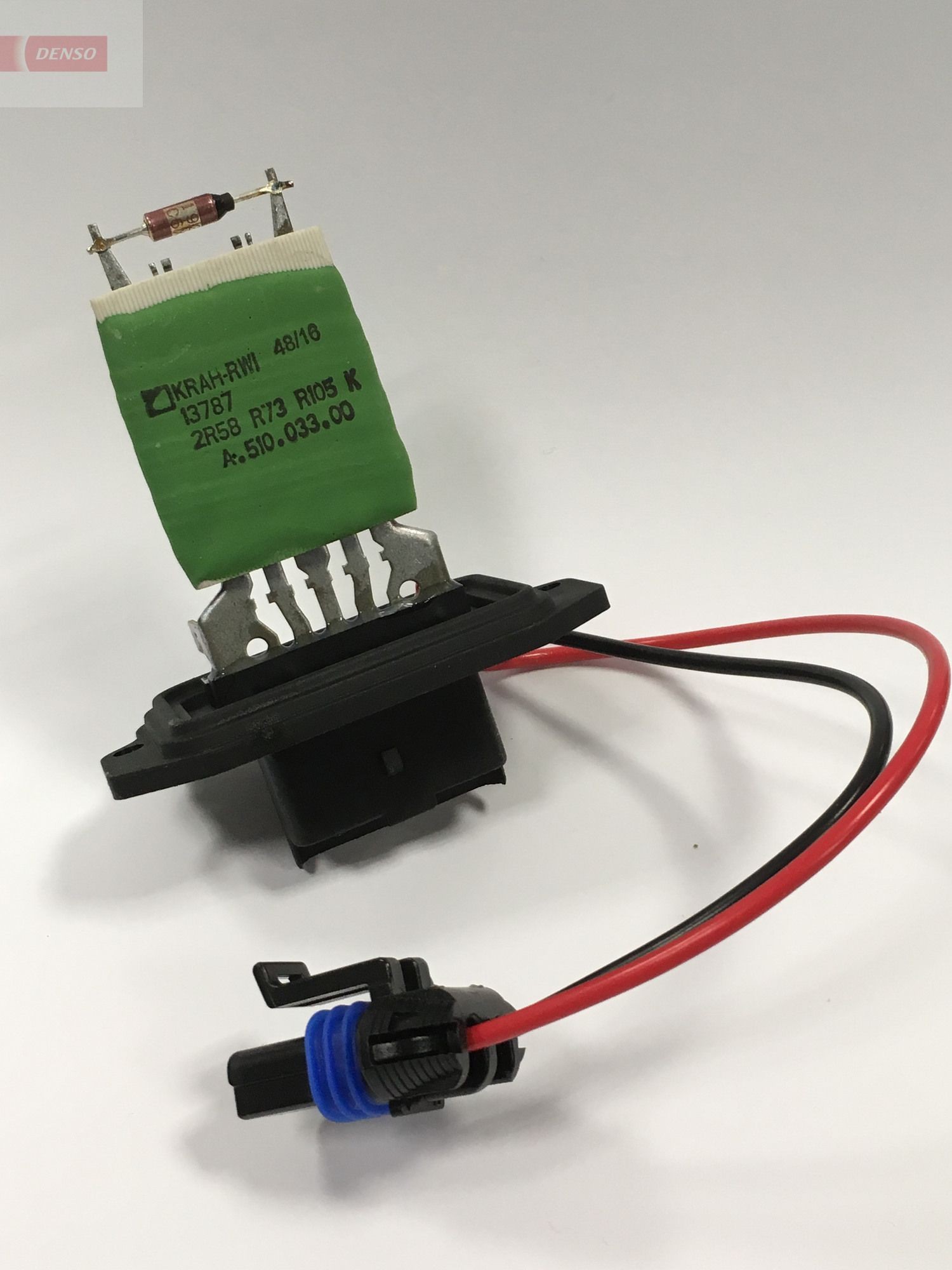 DENSO Pre-resistor, electro motor radiator fan Article number: DRS23008 cheaply
