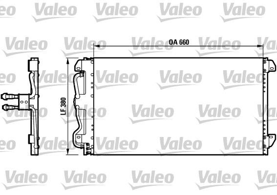 VALEO Kondensaator, kliimaseade Artikli number: 816991 soodsalt