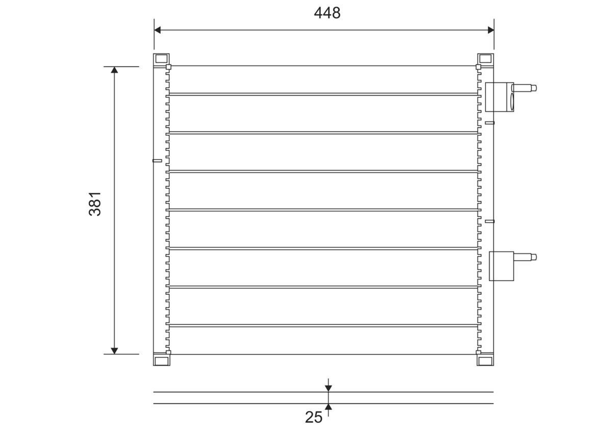 VALEO Air conditioning condenser Article number: 817225 cheaply