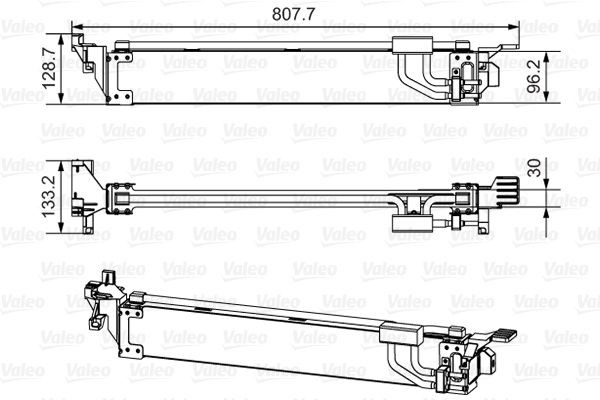 VALEO Engine oil cooler Article number: 818248 cheaply