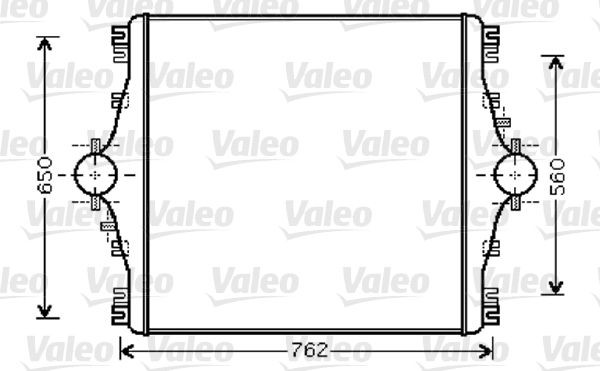 VALEO Intercooler Article number: 818751 cheaply