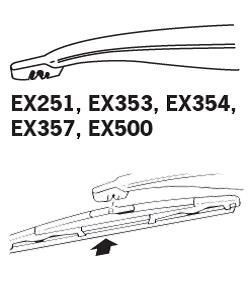 TRICO Wiper blade Article number: EFB6017R cheaply
