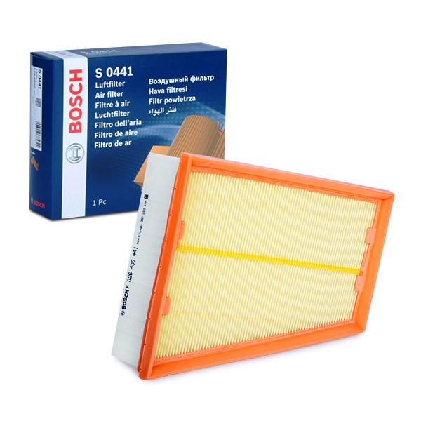 BOSCH Air filter Article number: F 026 400 441 cheaply