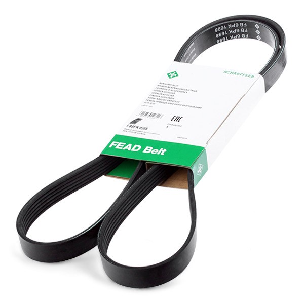 INA Serpentine belt Article number: FB 6PK1698 cheaply