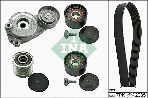 INA Serpentine belt Article number: FB 6PK1823 cheaply