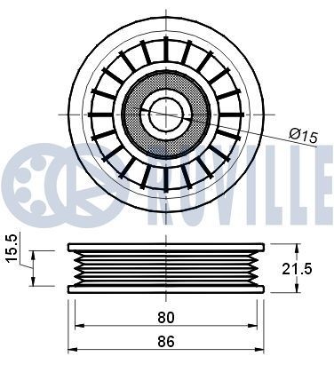 RUVILLE Engine mount Article number: 325449 cheaply