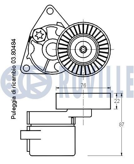 RUVILLE Engine mount Article number: 325838 cheaply