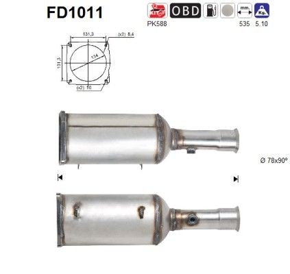 AS Tahmafilter Artikli number: FD1011 soodsalt