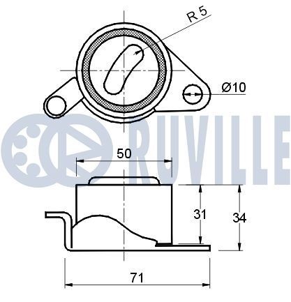 RUVILLE Timing belt kit Article number: 5542872 cheaply