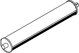 DINEX Middle- / End Silencer Article number: 50304 cheaply