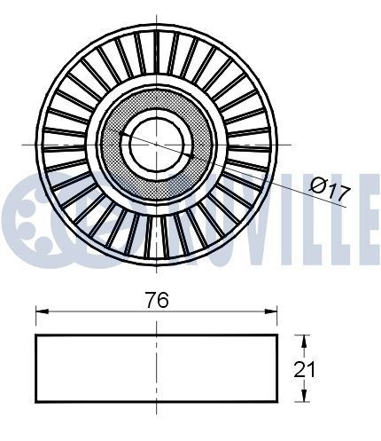 RUVILLE Timing belt kit Article number: 5574170 cheaply