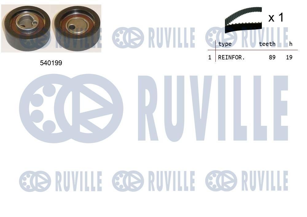 RUVILLE Tensioner Lever, v-ribbed belt Article number: 56358 cheaply