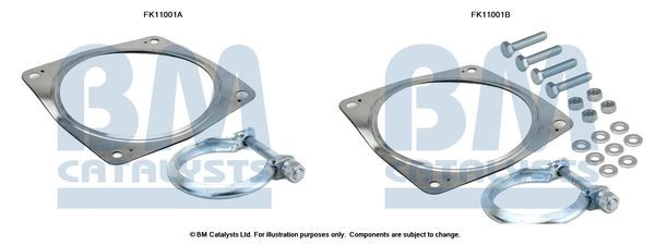 BM CATALYSTS Mounting Kit, soot filter Article number: FK11001 cheaply
