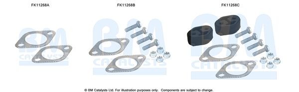 BM CATALYSTS Mounting Kit, soot filter Article number: FK11268 cheaply