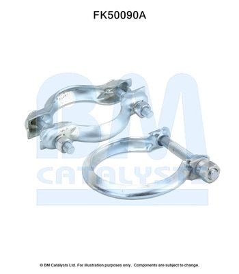 BM CATALYSTS Mounting Kit, exhaust pipe Article number: FK50090 cheaply