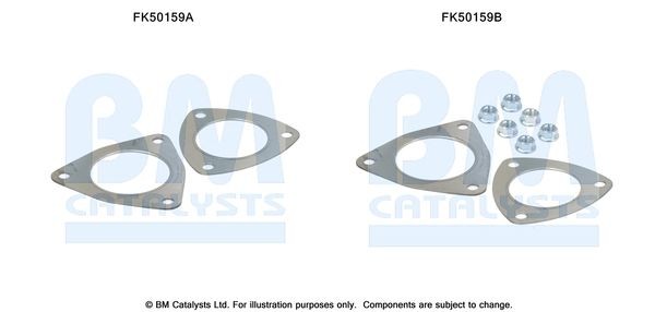 BM CATALYSTS Montagesæt, udstødningsrør Varenummer: FK50159 billige