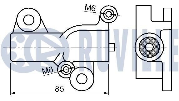 RUVILLE Timing belt kit Article number: 5662270 cheaply