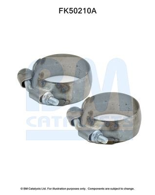 BM CATALYSTS Mounting Kit, exhaust pipe Article number: FK50210 cheaply
