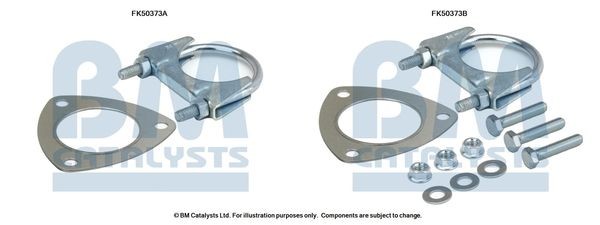 BM CATALYSTS Mounting Kit, exhaust pipe Article number: FK50373 cheaply