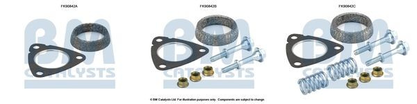 BM CATALYSTS Mounting Kit, catalytic converter Article number: FK90842 cheaply