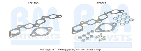 BM CATALYSTS Montagesæt, katalysator Varenummer: FK91675 billige
