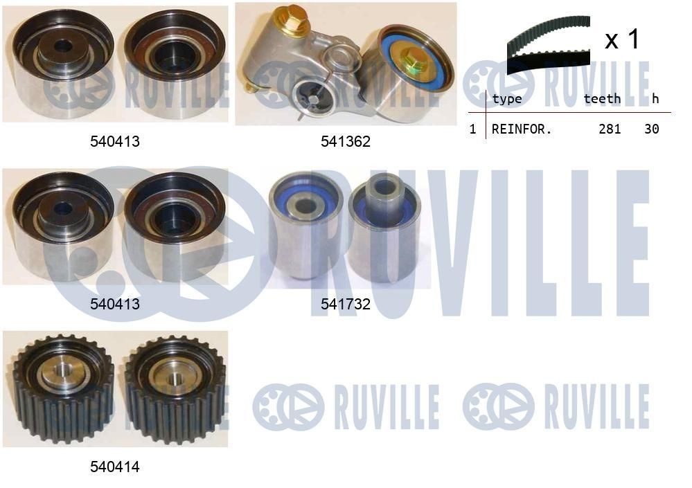 RUVILLE Water pump Article number: 65361 cheaply