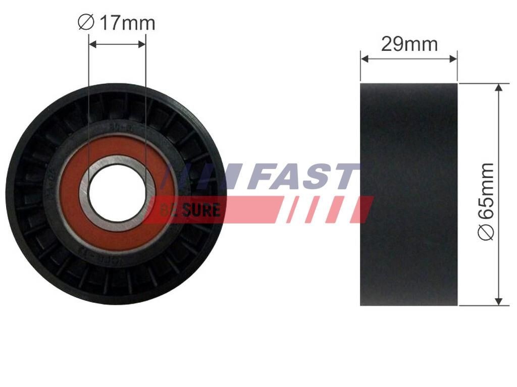FAST Tensioner pulley Article number: FT44550 cheaply