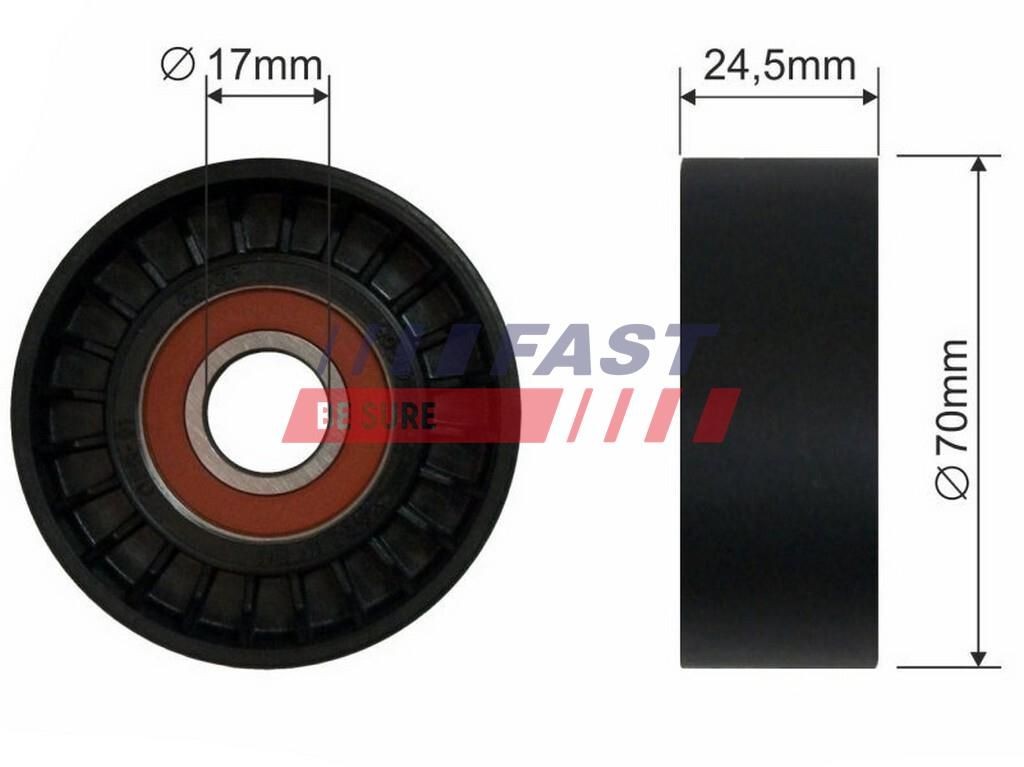 FAST Tensioner pulley Article number: FT44570 cheaply